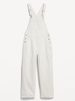 Baggy Wide-Leg Jean Overalls | Old Navy (US)