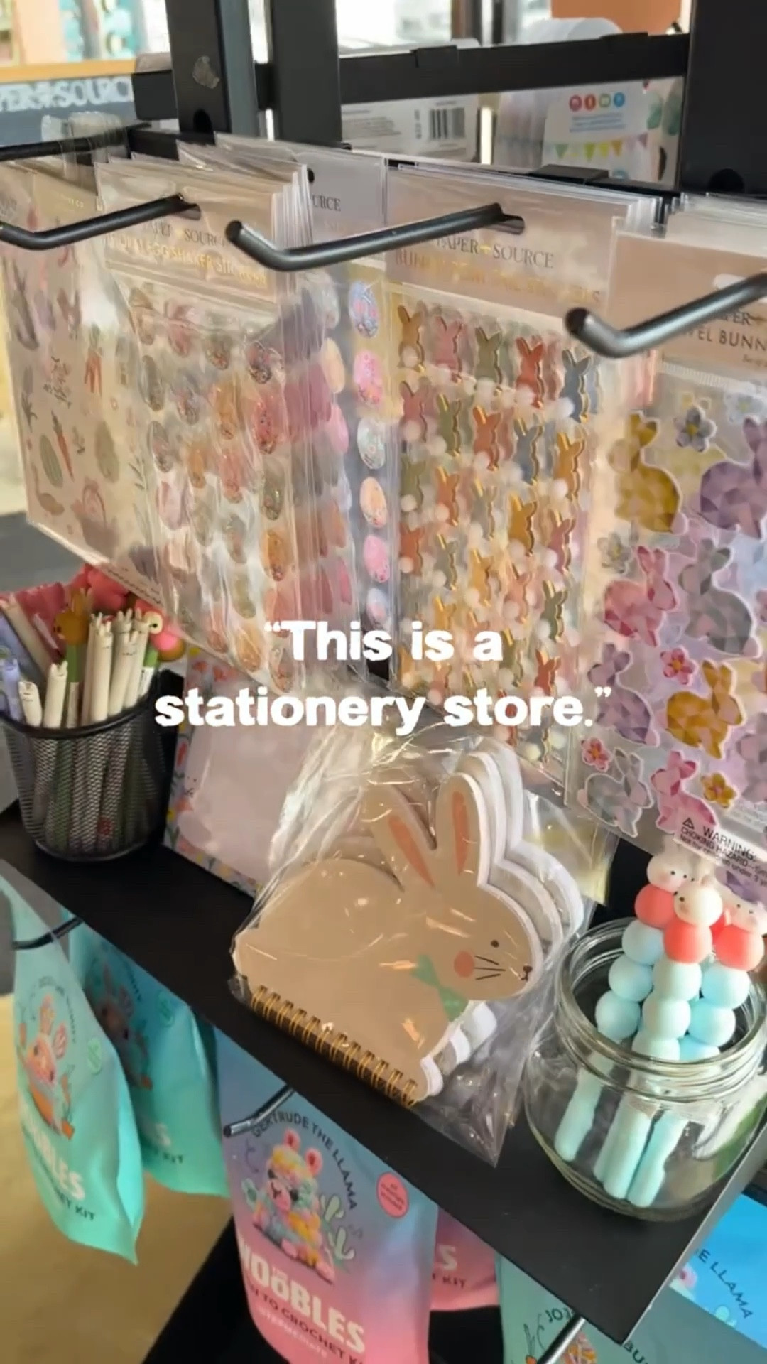 This escape room is so hard … 🫣🐰🖊️📖🐥💌

When I finally “escaped,” the chick paper craft and snuggle bunny stationery came home with me. 🤭

#stationary #stationaryshop #escaperoom #papersource #papersourcecreativecollective @papersource