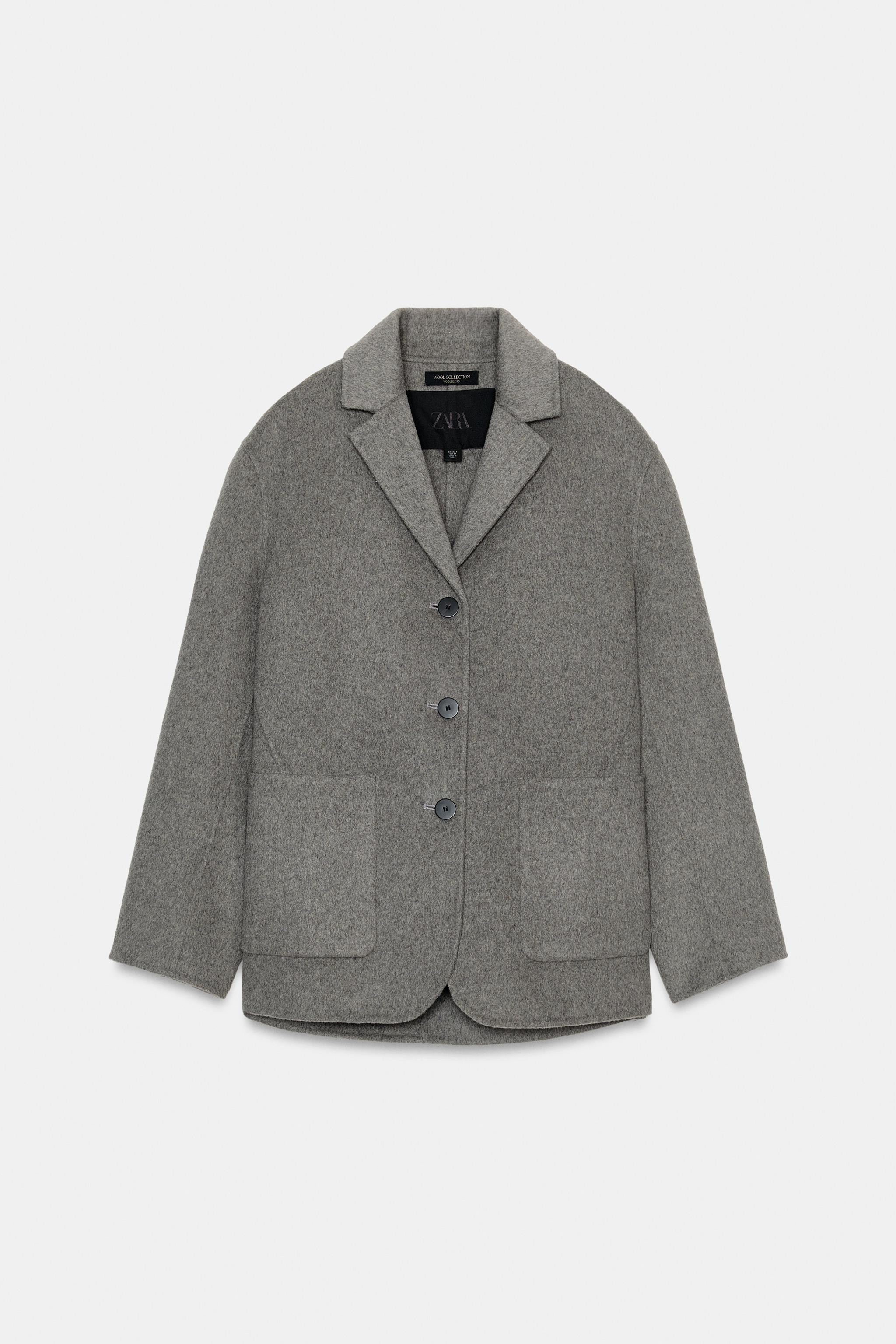 WOOL BLEND BLAZER ZW COLLECTION | Zara US