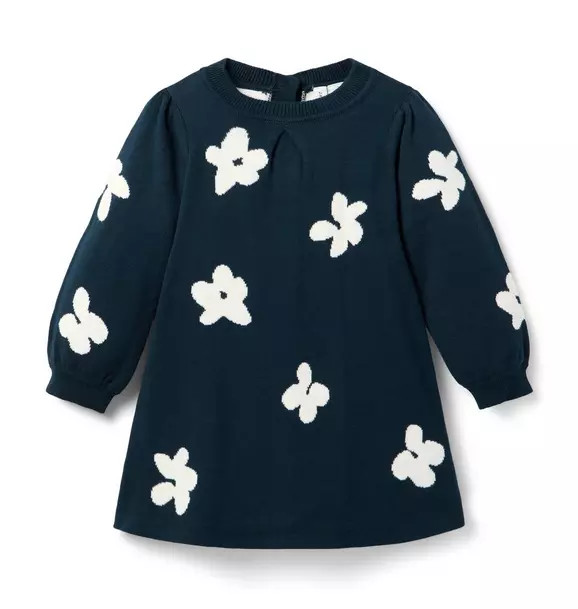 HATCH X Janie and Jack Floral Sweater Dress | Janie and Jack