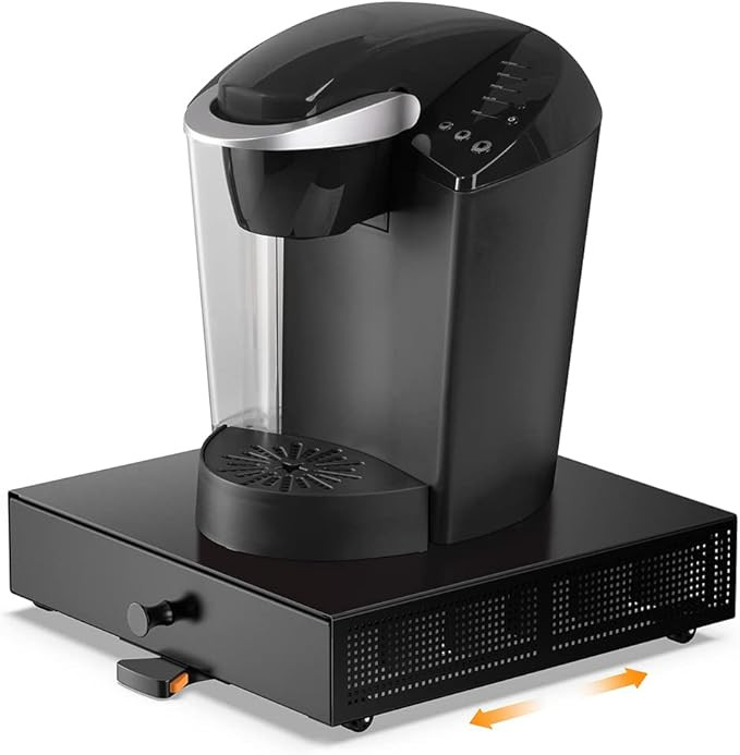 SICHEER K Cup Organization Storage Drawer Maker K Cup Holder Sliding Tray Pull out Coffee Pod Org... | Amazon (US)