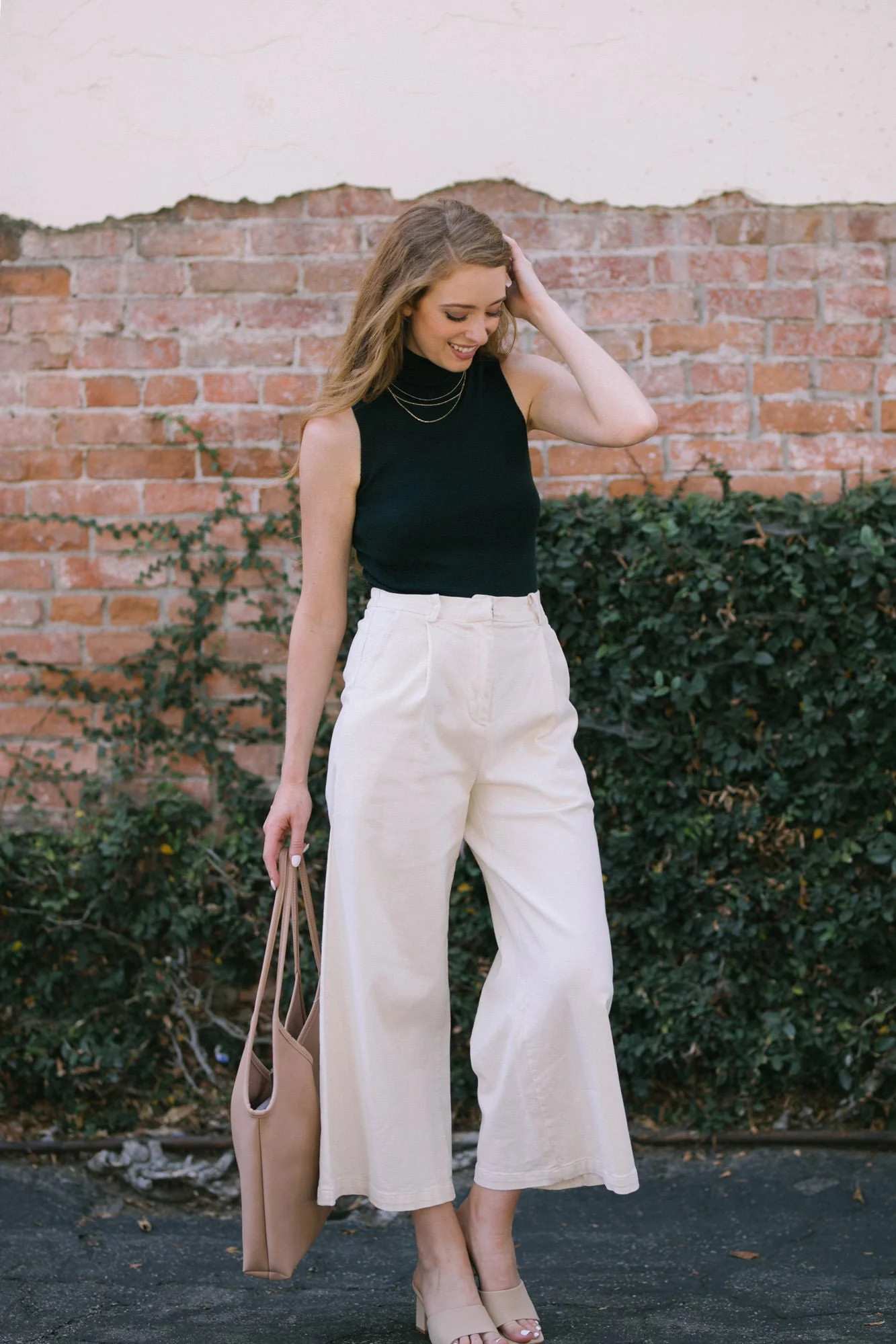 Giana Wide Leg Pants | Morning Lavender