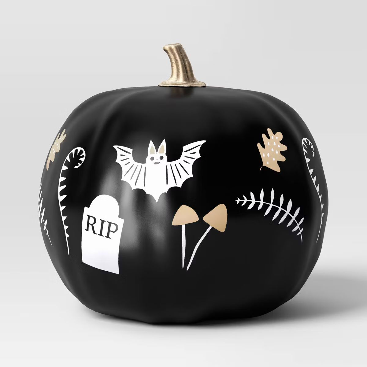 7.25" Foam Painted Pumpkin RIP Halloween Decorative Figurine - Hyde & EEK! Boutique™ | Target