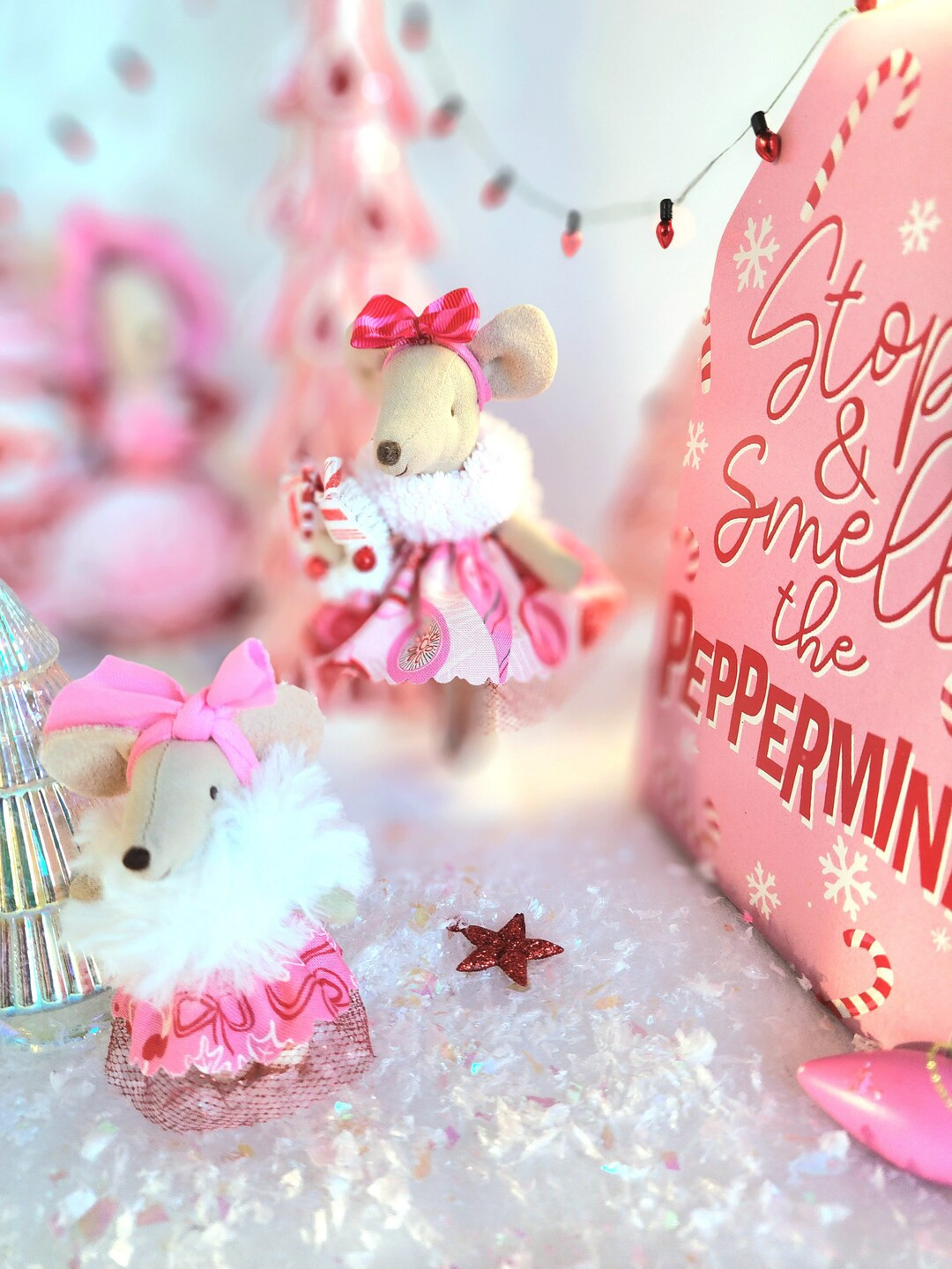 Christmas Deck the Halls Separate Pieces Will Fit Maileg Big/little Sister or Mom Clothes Miniatu... | Etsy (US)