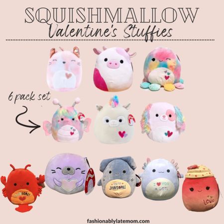 Valentines Squishmallows are a great Alternative to Candy for the Kids!

FASHIONABLY LATE MOM 
WALMART
SQUISHMALLOW
STUFFIES
SQUISHMALLOW SET
SQUISHMALLOW VALENTINES
KIDS VALENTINES GIFT
VALENTINES DAY GIFT FOR KIDS
VALENTINES DAY
V DAY
2023 VALENTINES SQUISHMALLOWS
KIDS GIFT
TODDLER GIFT
BABY GIFT

#LTKSeasonal #LTKkids #LTKGiftGuide