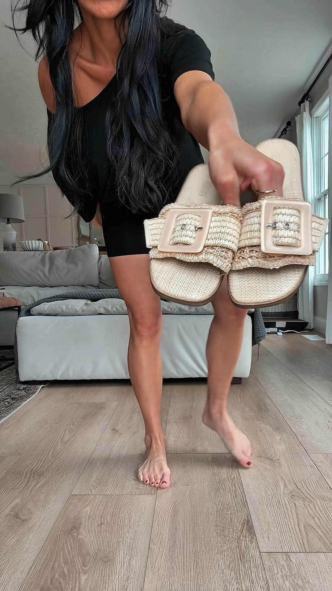 The cutest little raffia sandal for vacation!  #raffia #sandal #vacayootd #springshoes

#LTKspring #LTKootd