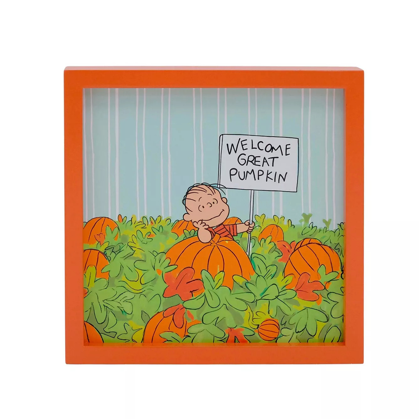 Celebrate Together™ Peanuts Welcome Great Pumpkin Caption Box Table Decor | Kohl's