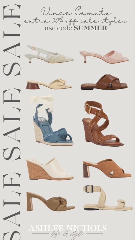 Vince camuto sale! I’m loving these sandal styles for the summer! Use code: SUMMER

Vince camuto on sale, summer style, summer shoes, heels, sandals

#LTKfindsunder100 #LTKfindsunder50 #LTKsalealert