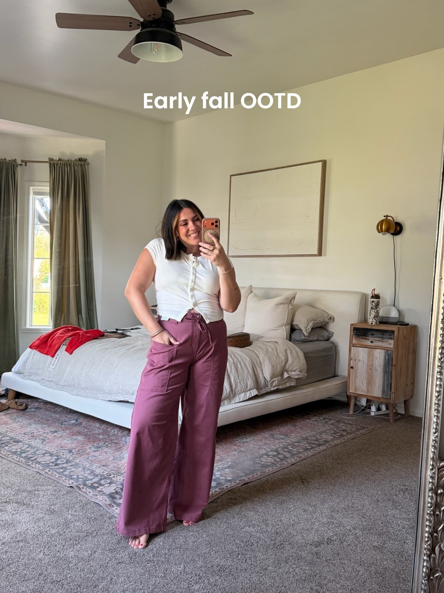 Size L in all
Early fall transition outfit
Comfy casual mom look

#LTKootd #LTKxWalmart #LTKMidsize