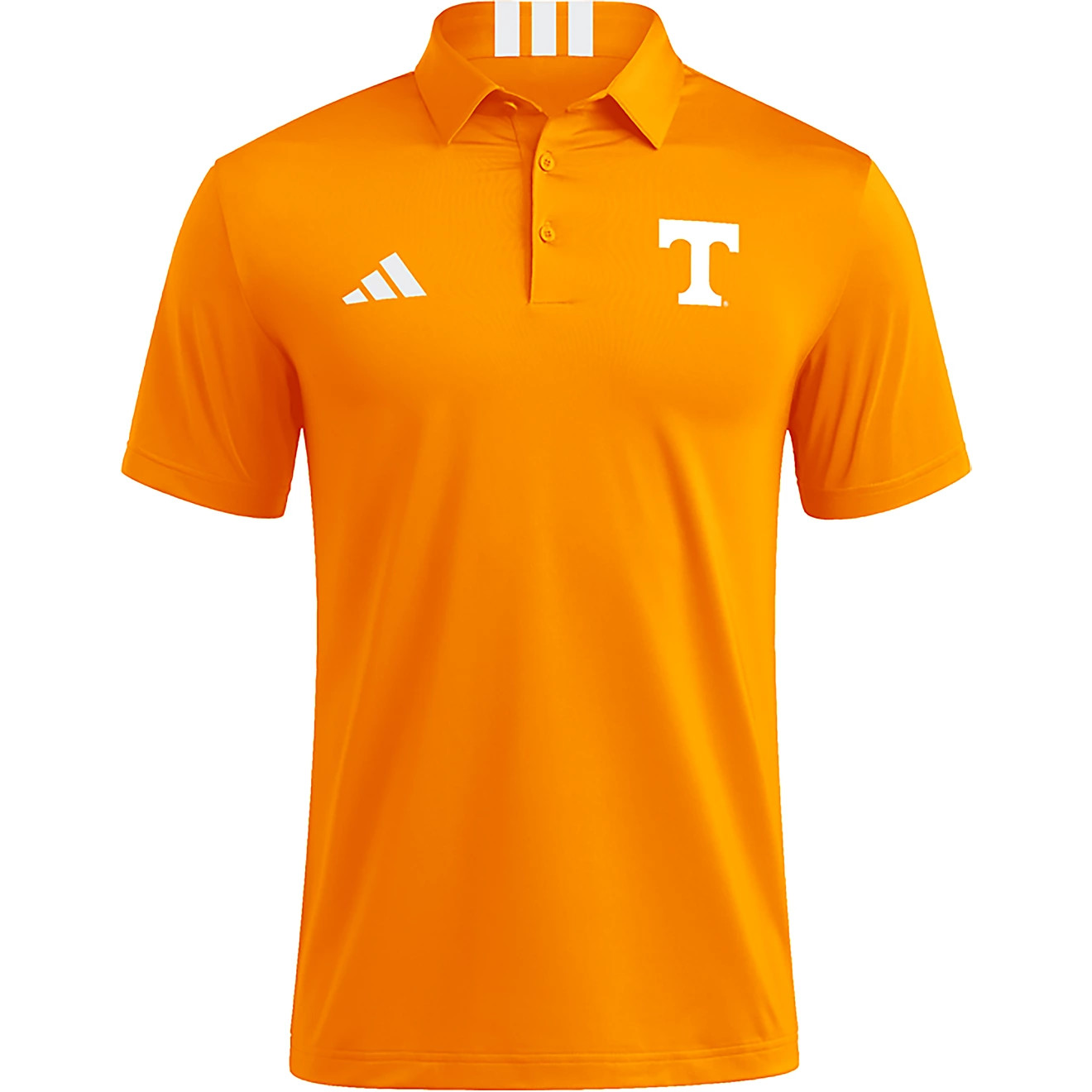adidas Men\u2019s Tennessee Volunteers 3\u2011Stripes Short Sleeve Polo | Academy Sports + Outdoors