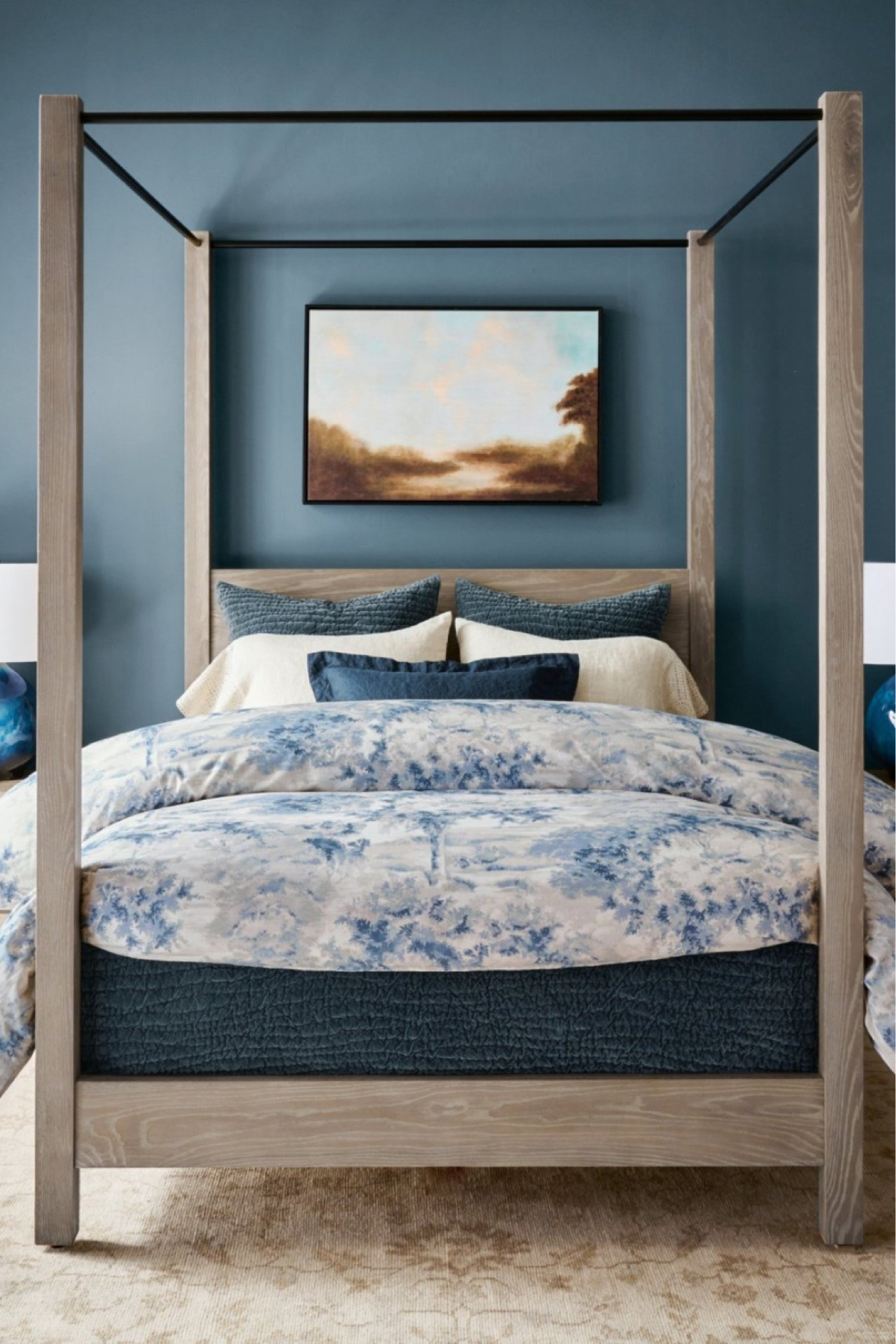 Update your bedroom for spring with this gorgeous blue bedding! 

#LTKsalealert #LTKFind #LTKhome
