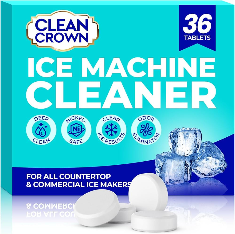 Ice Machine Cleaner (36 Pack), Ice Machine Descaler, Nickel Safe Cleaner and Descaler for Frigida... | Amazon (US)