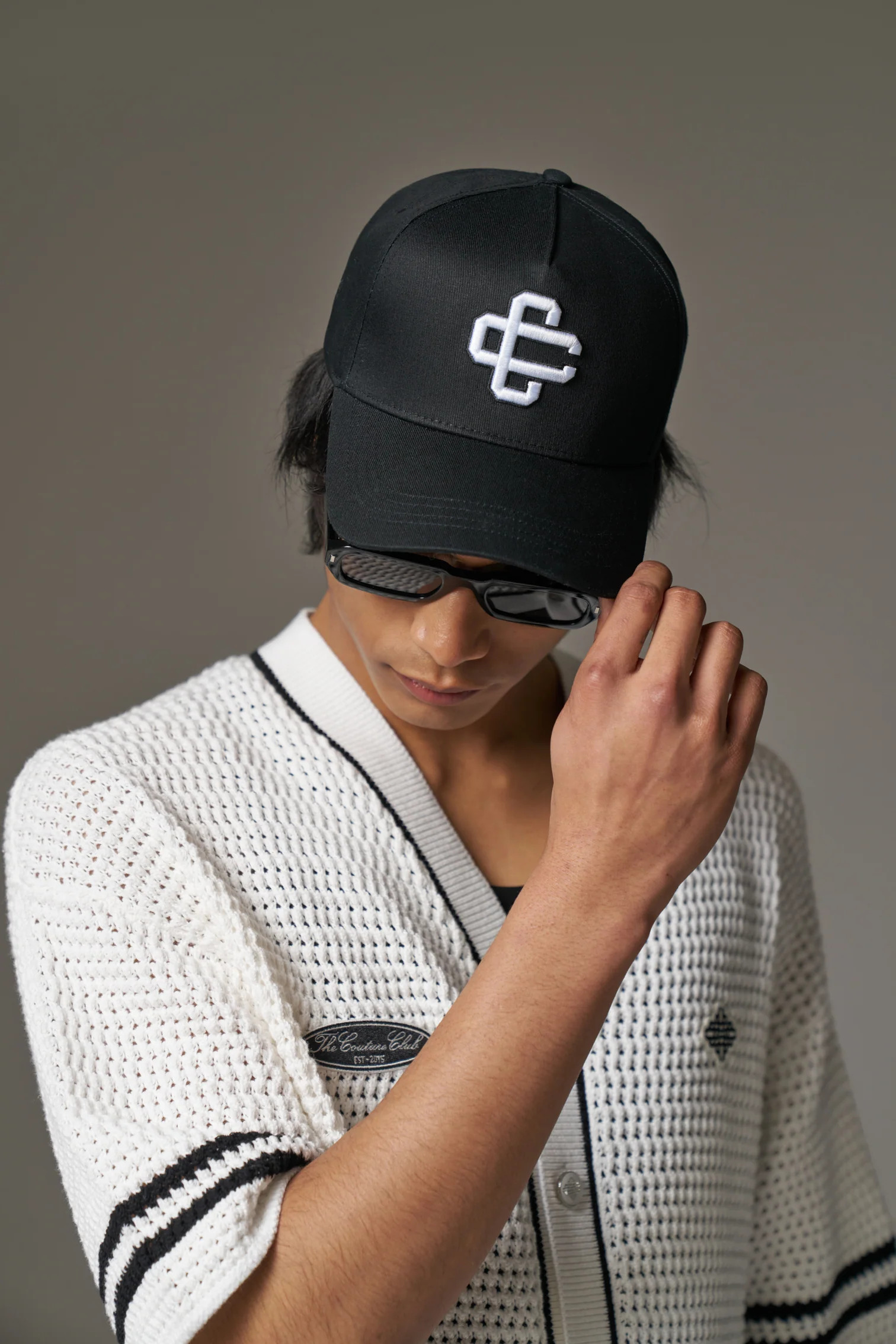 EMBLEM CAP - BLACK | The Couture Club