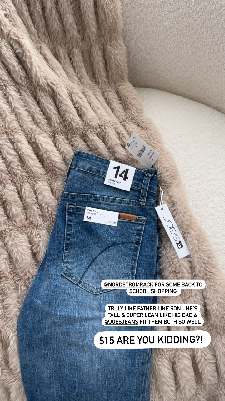Back to school shopping at @nordstromrack love joes jeans for my tall & lean teen #LTKBacktoSchool

#LTKKids #LTKFindsUnder50