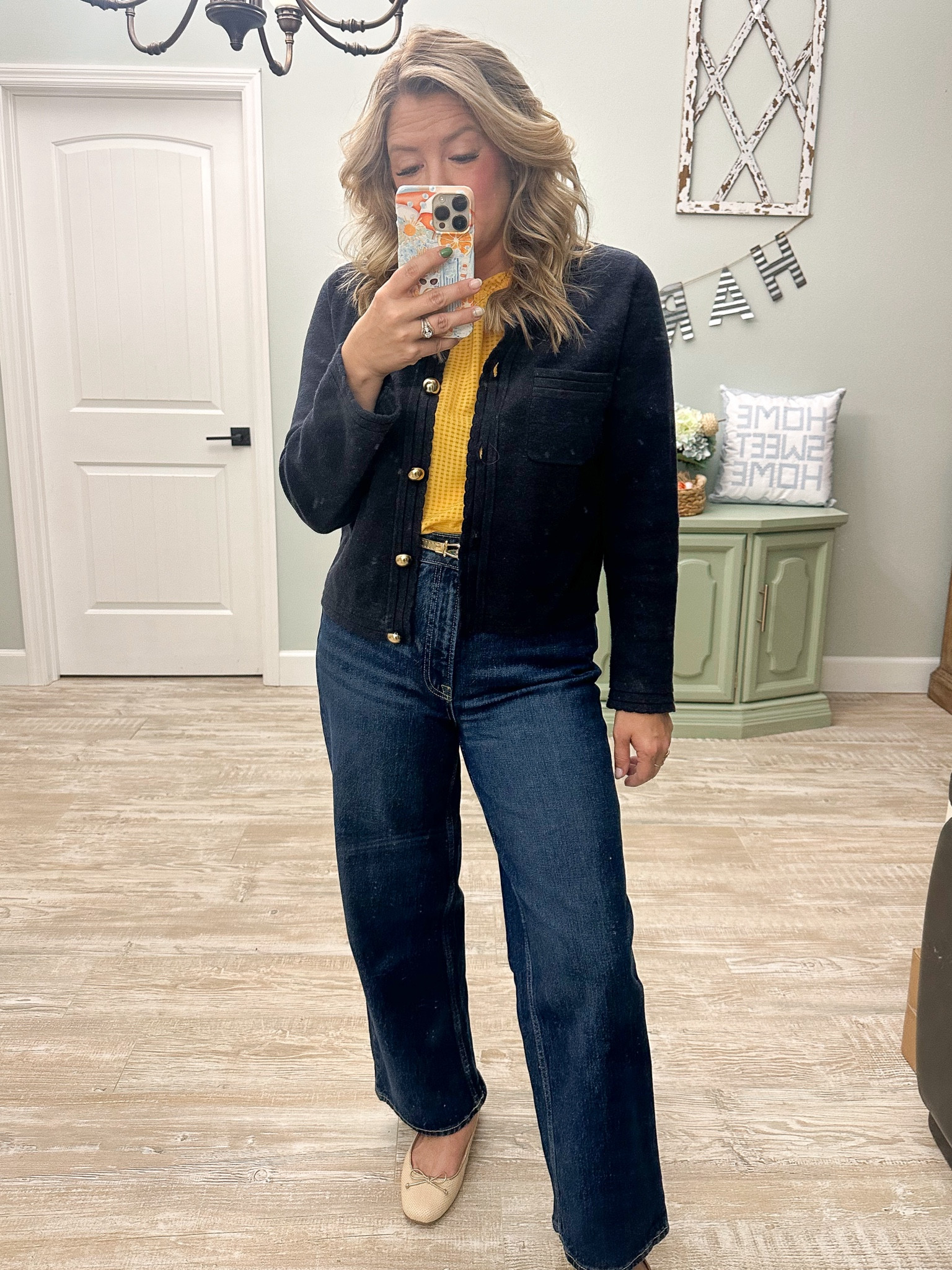 Easy jeans outfit for work! 

#LTKFindsUnder50 #LTKSaleAlert #LTKWorkwear