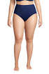 Women's Plus Size Chlorine Resistant Tummy Control High Waisted Bikini Bottoms | Lands' End (US)
