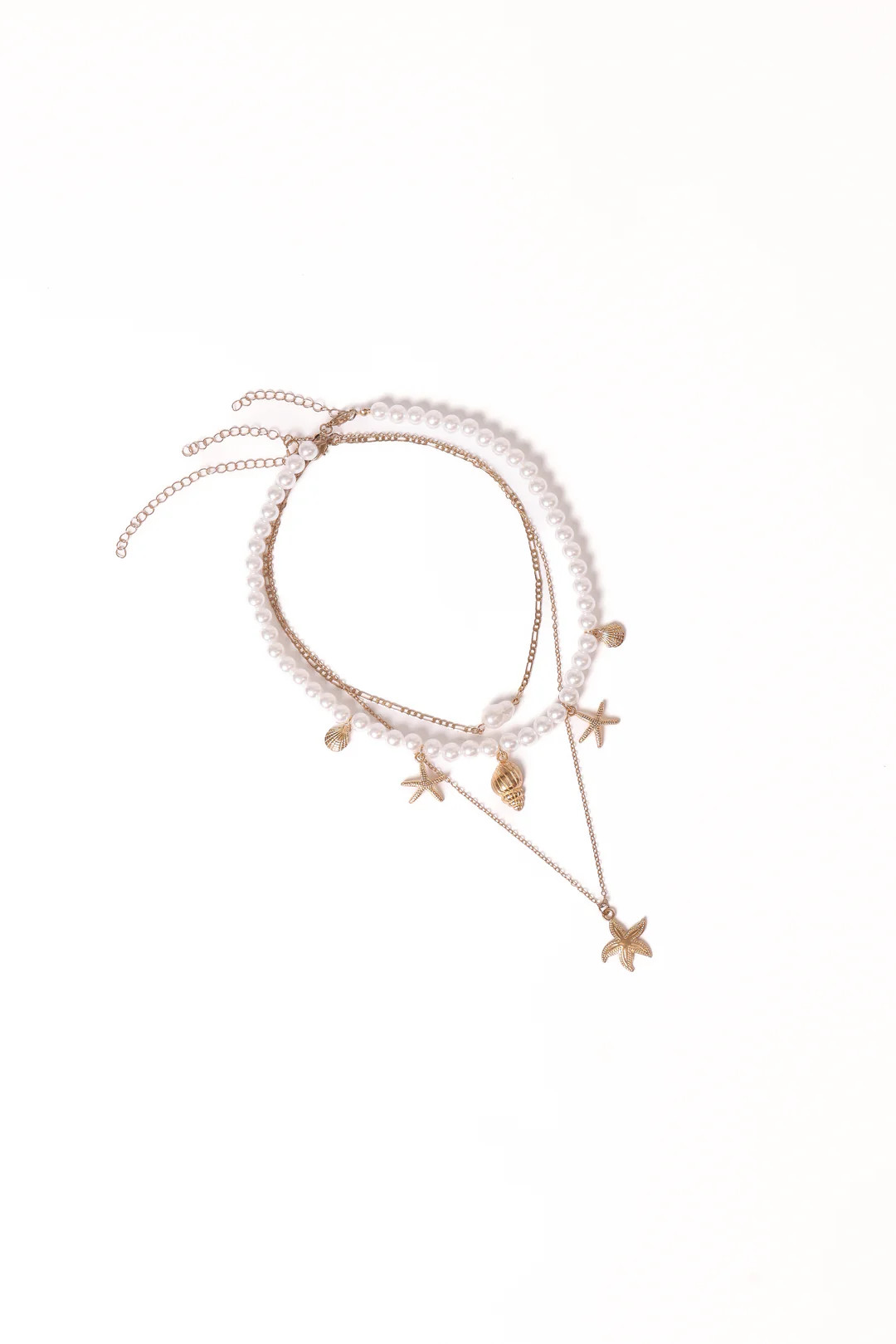 Riviera Necklace - Gold/Pearl | Petal & Pup (US)