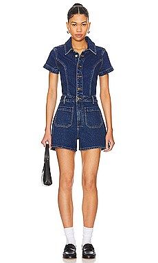 ROLLA'S Sailor Romper in Dark Blue from Revolve.com | Revolve Clothing (Global)