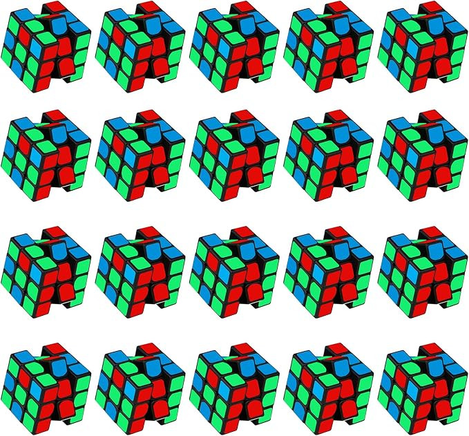 Mini Cube 20 Pack Magic Cube, Puzzle Party Favors for Kids Party Puzzle Game Toys Classroom Rewar... | Amazon (US)