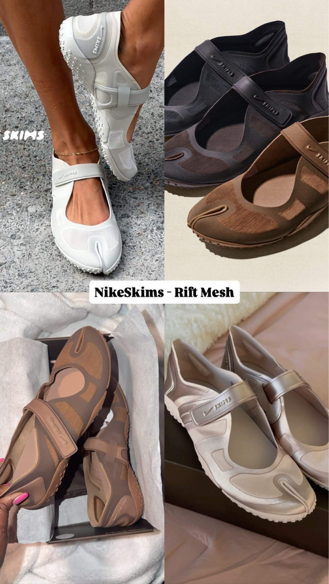 NikeSkims Rift Mesh
mesh sneakers are the soft sporty staple every cool girl wardrobe needs
#NikeSkims #MinimalStyle #FashionFavorites

#LTKootd #LTKSaleAlert