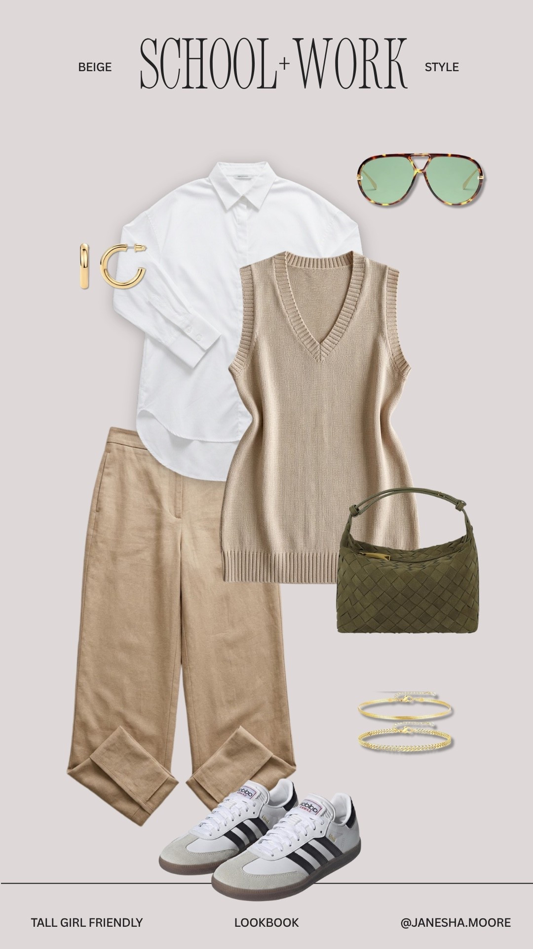 Neutral School + Work Style | 5’9 200 lbs wearing [L] top & bottoms! 12 or 32 tall jeans

#LTKgrwm #LTKootd #LTKWorkwear