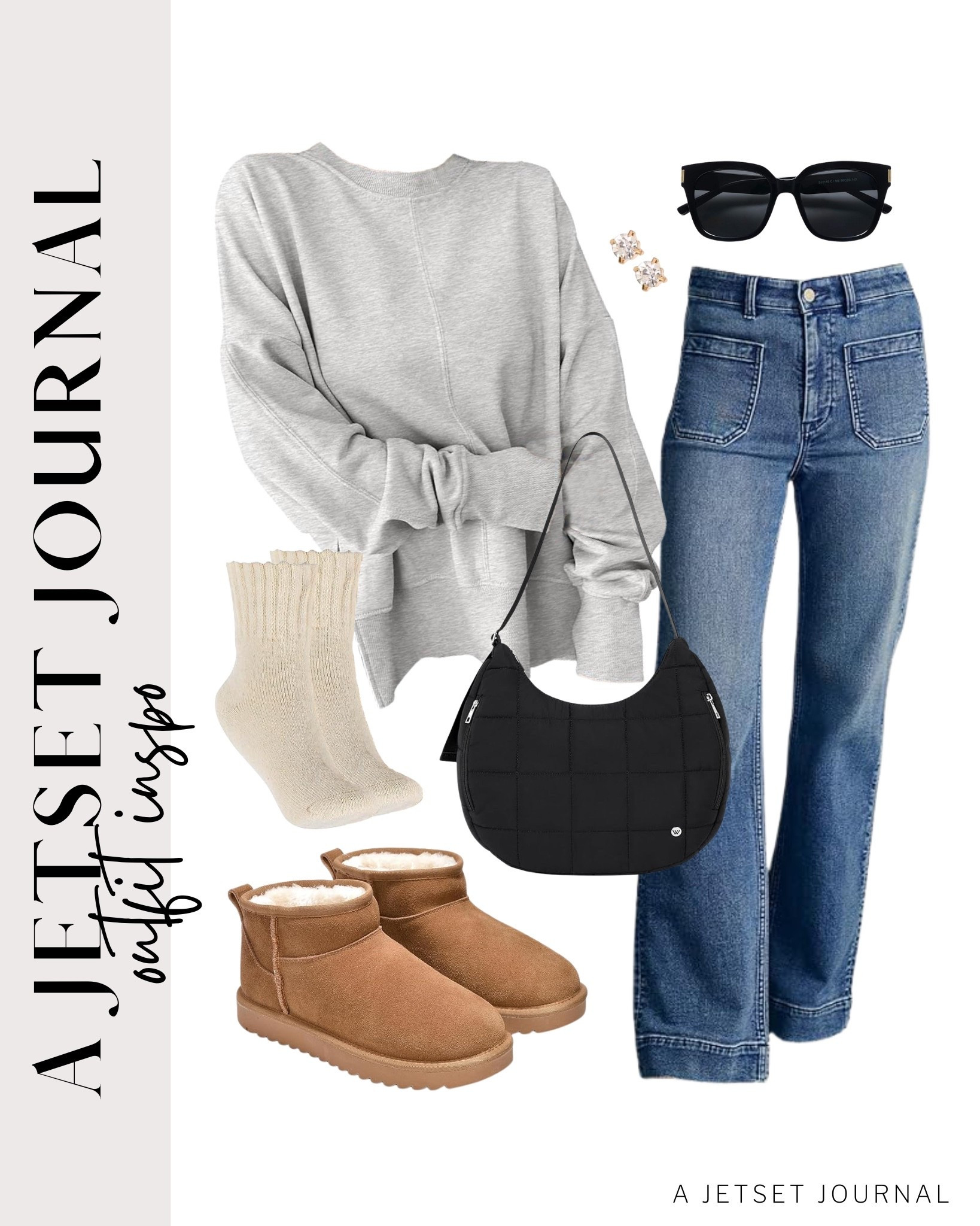 I love this cozy and cute outfit combo because it’s easy to wear and perfect for any day of the week!
pullover top, hobo bag, wide leg jeans, square sunglasses, viral style, casual outfit idea, running errands, transitional outfit, winter style, comfy shoes, trendy look, capsule wardrobe, amazon finds, affordable style, fall to winter outfit idea

#LTKFindsUnder50 #LTKSeasonal #LTKU