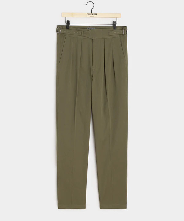 Italian Lightweight Cotton Gurkha Trouser | Todd Snyder