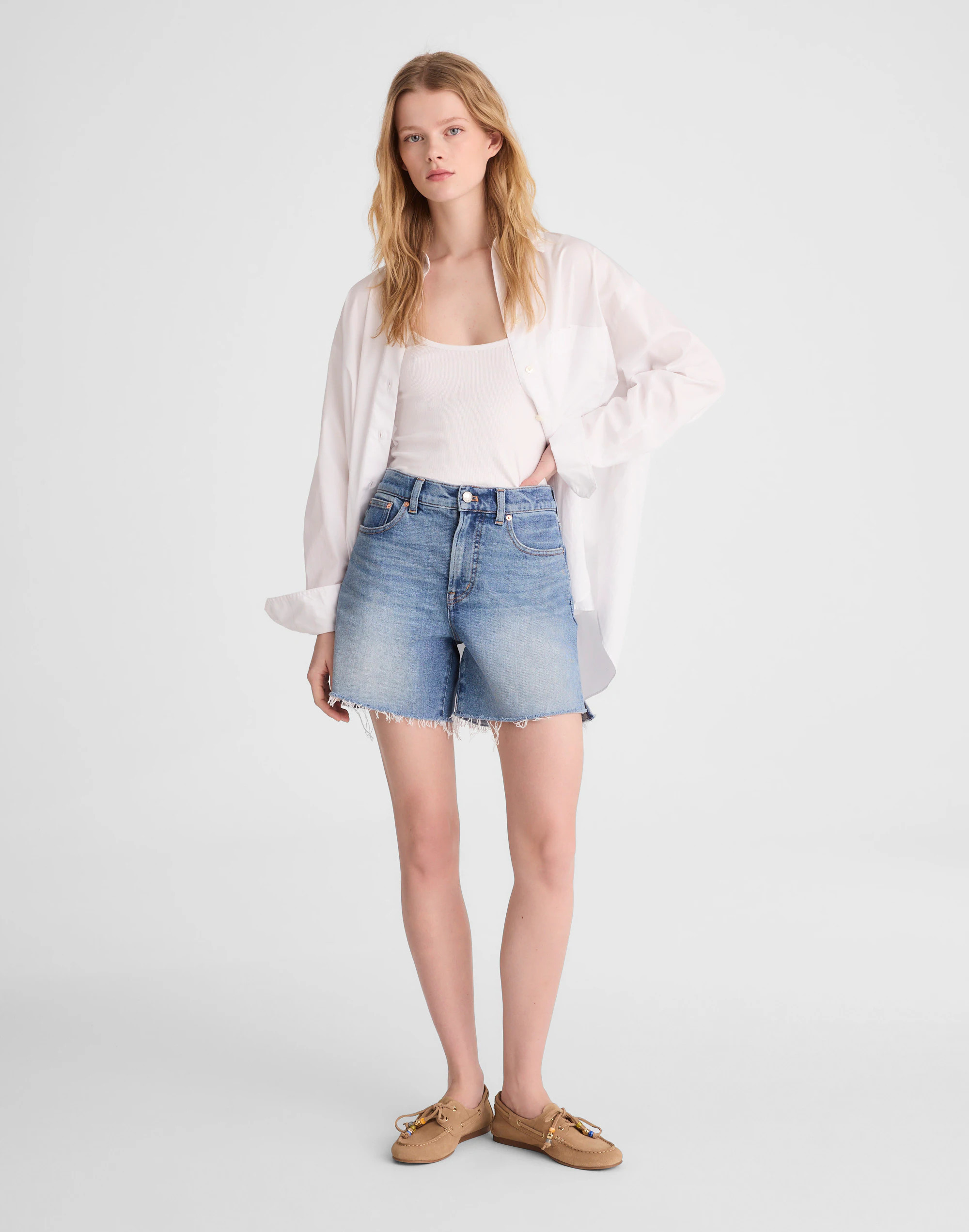 The Perfect Vintage Mid-Length Short | Madewell