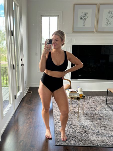 I can’t wait to rock this 2 piece swim from Spanx, it makes me feel SO confident! Seriously though, this suit snatches me in all the places! 

Use my code: NICKIXSPANX for 10% off your order! 

I’m wearing a M in the bottoms and a L on top.

Swim, Spanx, summer swimsuits, 
Summer style, pool day, beach day, 

#LTKSwim #LTKSeasonal #LTKActive
