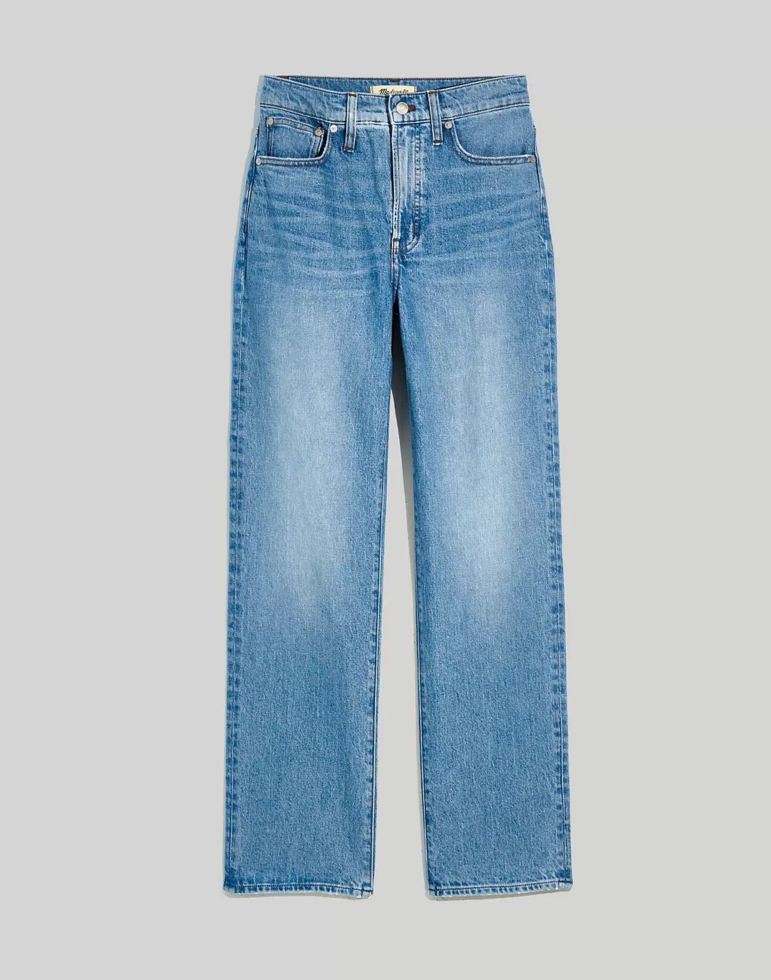 The Perfect Vintage Straight Jean in Ferman Wash | Madewell