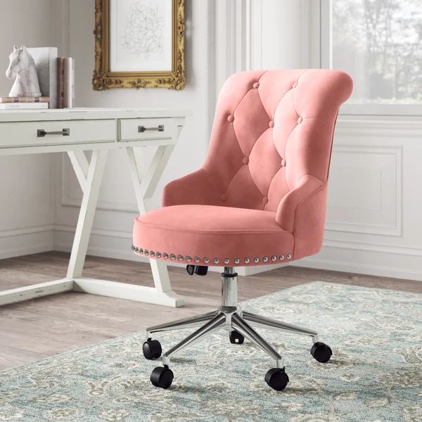 Augusta Velvet Task Chair | Wayfair North America