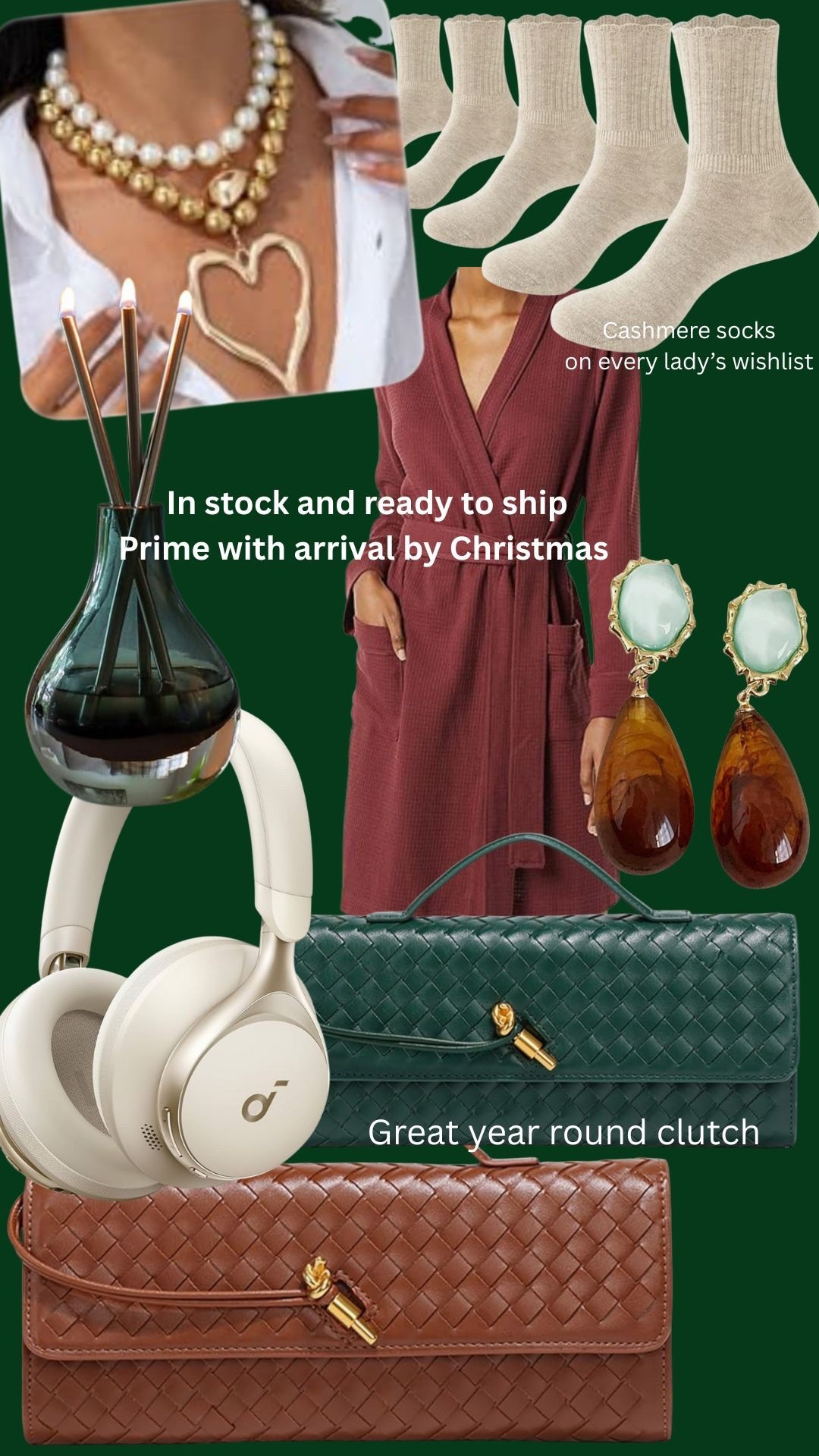 In stock and ready to ship - great gifts for her from Amazon

#LTKHoliday #LTKGiftGuide