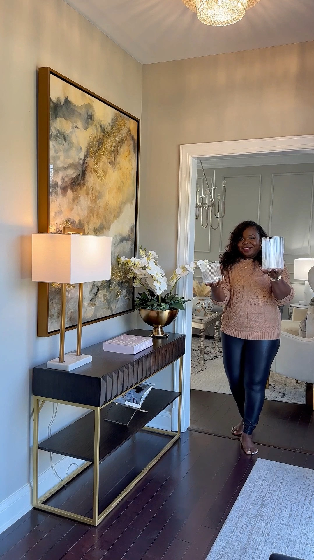 Can we say high end look for less? Yes please! These candle holders are gorgeous and for a fraction of the cost. I like it so much that I got both colors #candleholder #entryway #emtrywaydecor 

#LTKSummerSales #LTKHome #LTKxWalmart