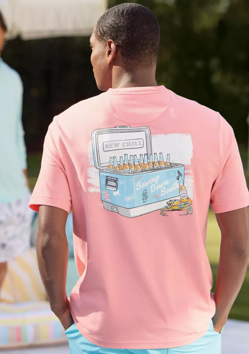 Sewing Down South x Crown & Ivy™ Cooper Short Sleeve Graphic T-Shirt | Belk