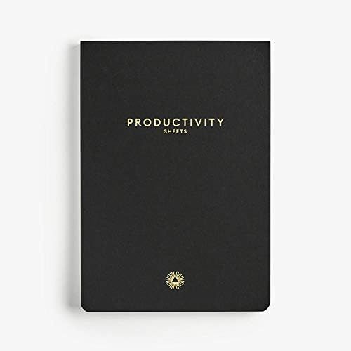 Productivity Planner Sheets - Plan Out Your Daily and Become More Productive | Simple Daily Routi... | Amazon (US)