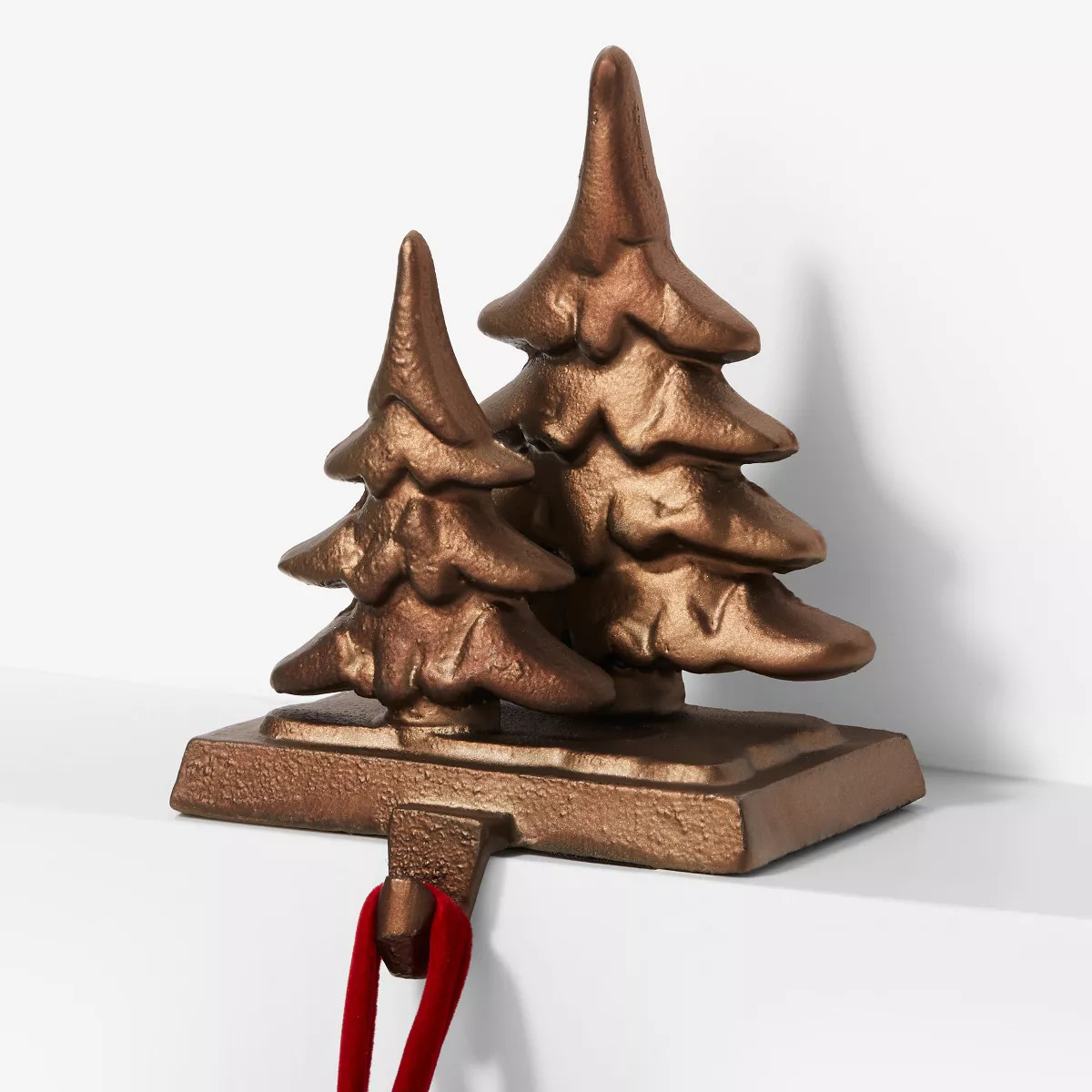 Personalization Mall Bronze Tree Christmas Stocking Holder | Target