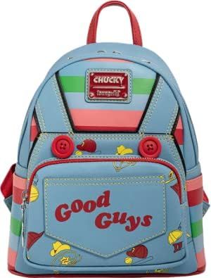 Loungefly Childs Play Chucky Cosplay Womens Double Strap Shoulder Bag Purse | Amazon (US)