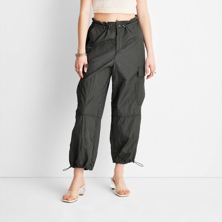 Women's Utility Nylon Joggers - Future Collective™ with Alani Noelle | Target