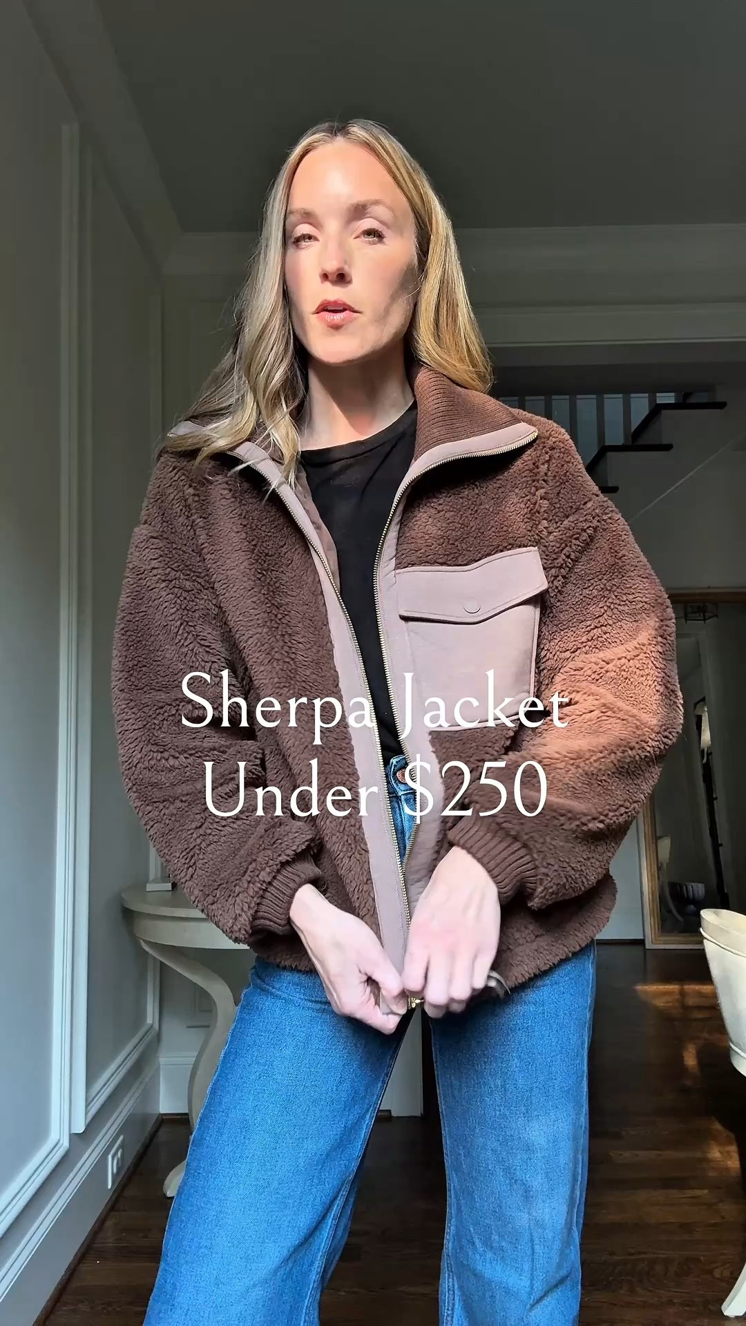 Wearing a S! 🤎It’s thicker than your average sherpa and so soft. It does run oversized, so if you want a closer fit, I recommend taking your smaller size.

sherpa jacket, varley jacket, varley dupe, winter jacket, winter coat, winter looks, casual winter outfit 

#LTKootd #LTKHoliday #LTKSeasonal