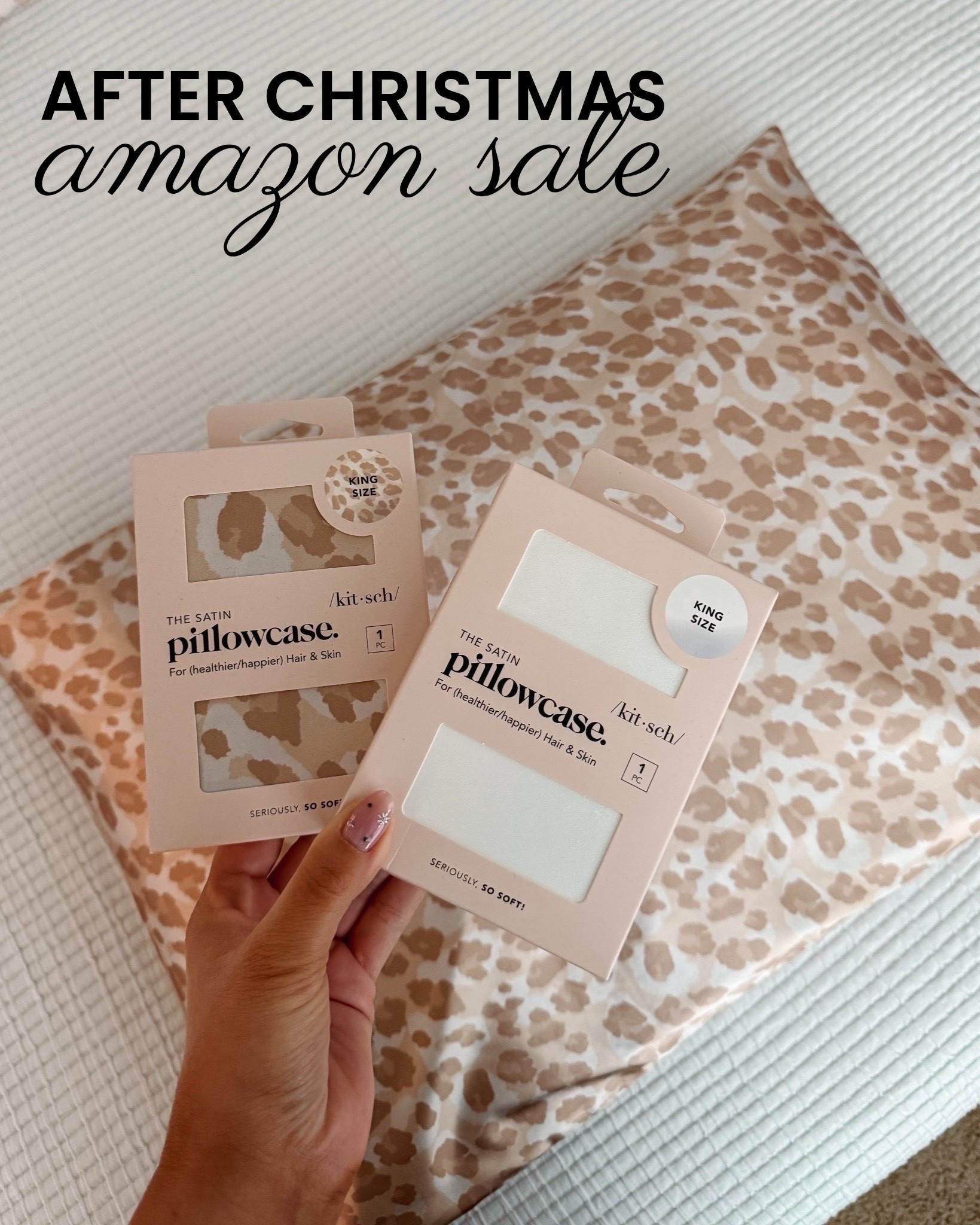 These satin pillowcases are perfect for hair and skin! 💤

end of year sale, satin pillowcases, softer than silk, hair and skin friendly, king size, queen size, leopard print, ivory, smooth and cooling, Courtney Hamilton


#LTKSaleAlert #LTKBeauty #LTKFindsUnder50