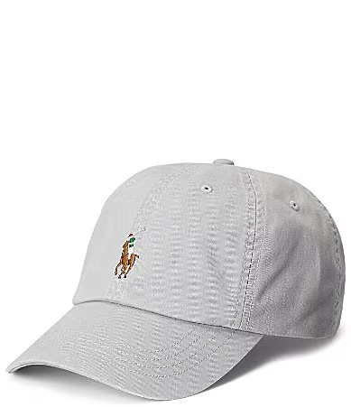 Polo Ralph Lauren Stretch Chino Cap - Soft Grey | Dillard's