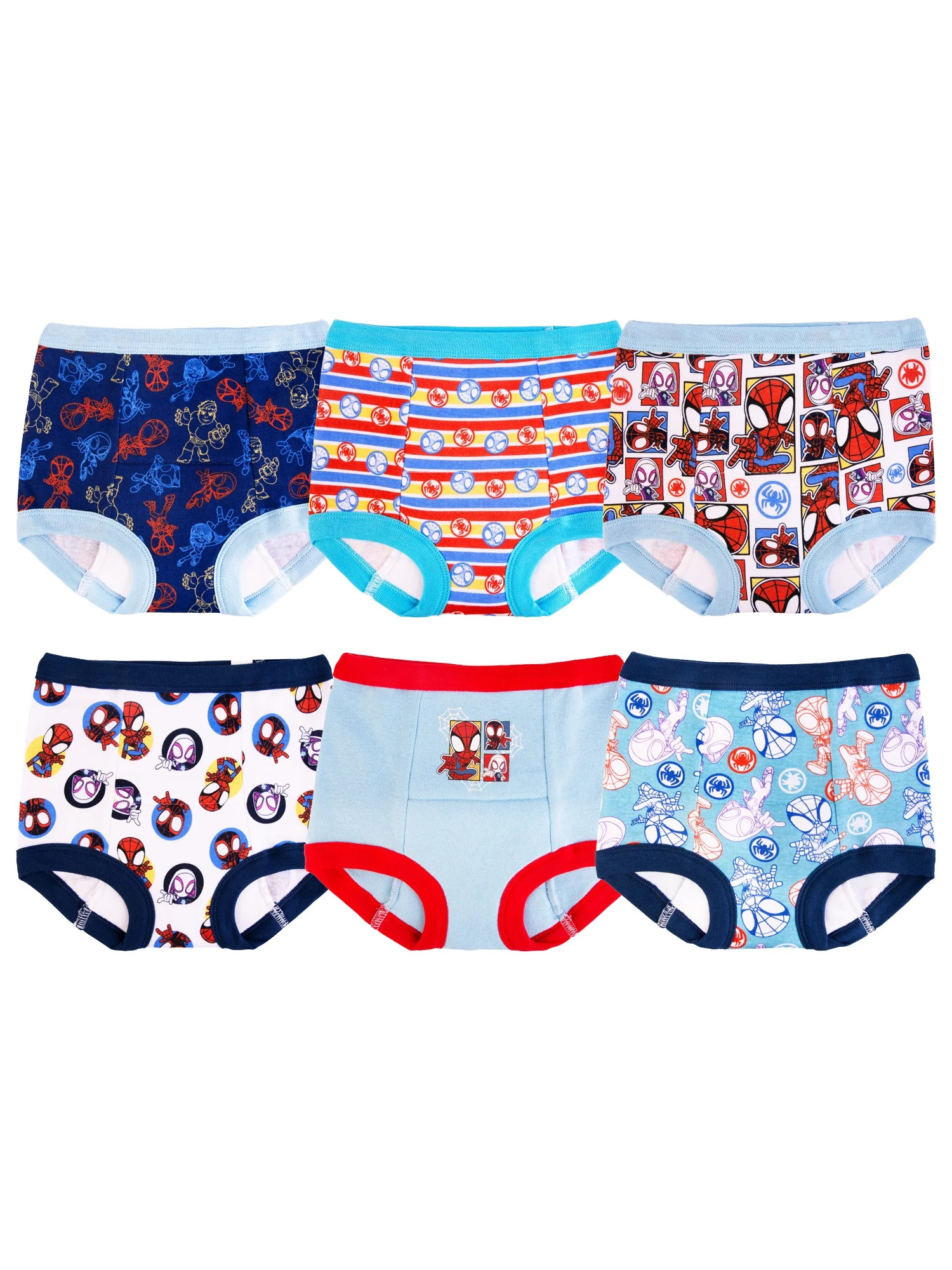 Character Toddler Boy Training Pants, 6 - Pack, Sizes 2T-3T | Walmart (US)