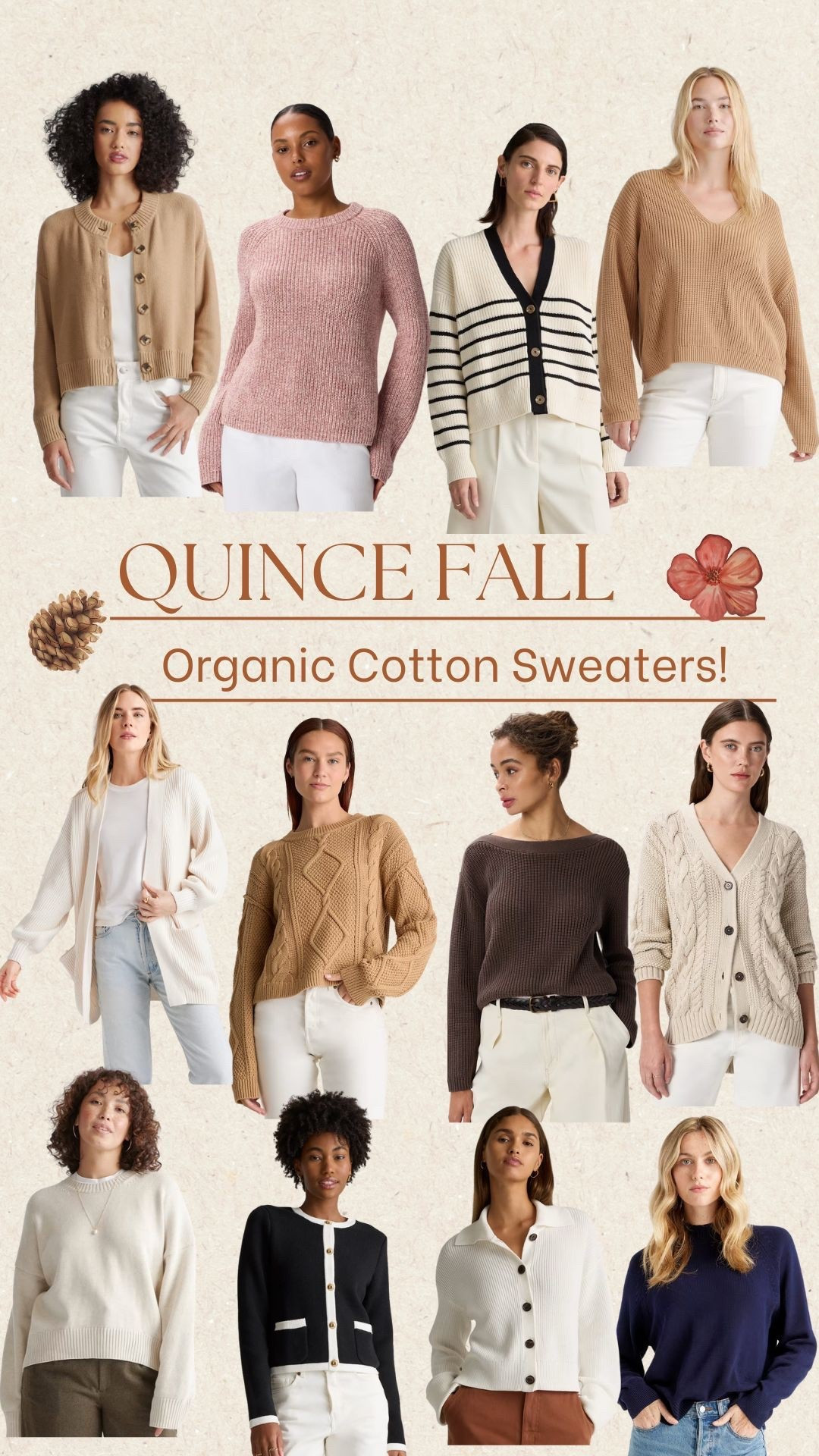 I've been shopping at Quince for a few years now and the quality is great! #organic #organicclothes #fall #sweaters

#LTKFindsUnder100 #LTKSeasonal #LTKFindsUnder50