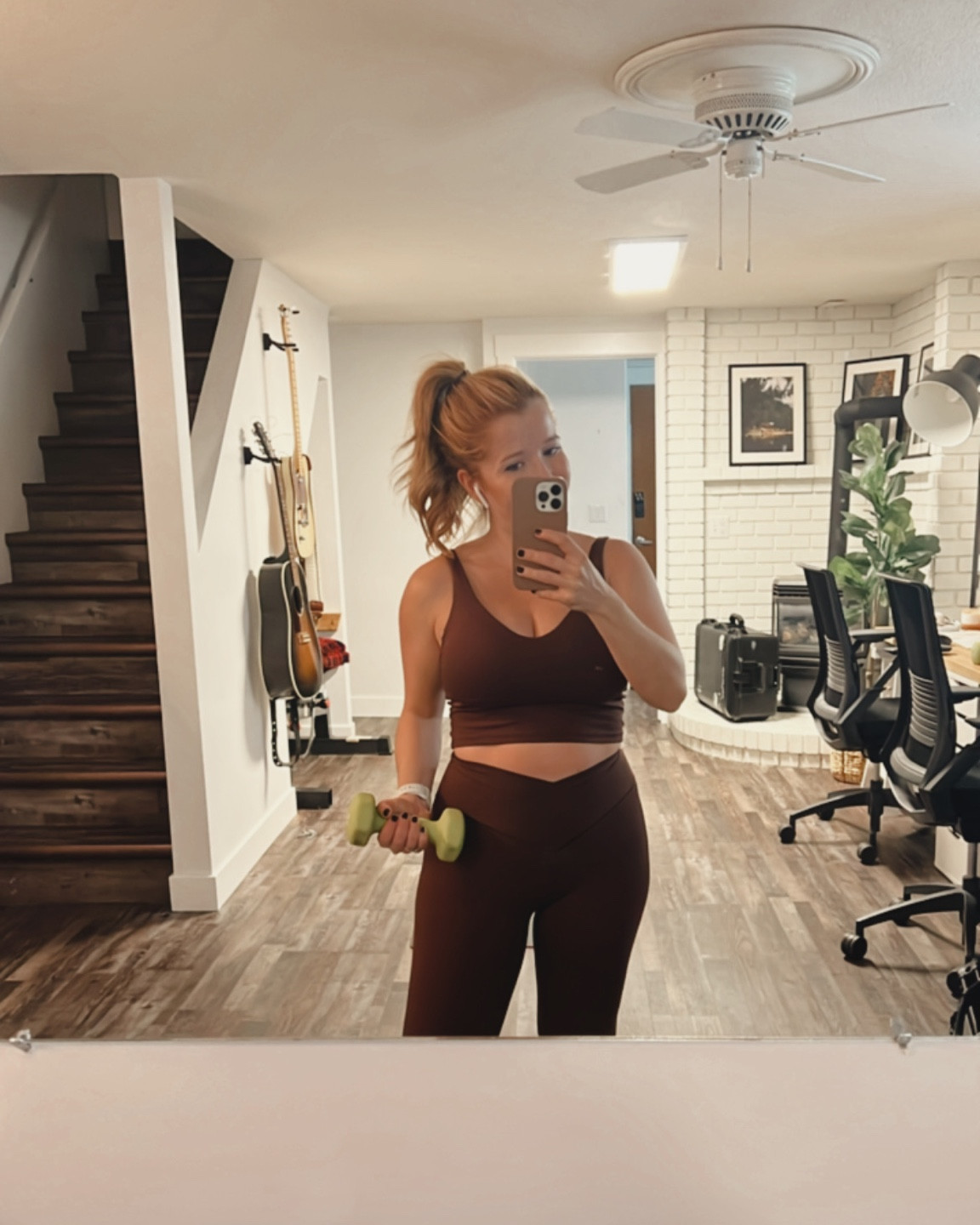 Buttery soft workout set from Aerie! Wearing size small in the crossover leggings & medium longline sports bra!

Workout gear, workout outfit, fitness, matching set, workout set, 

#LTKsalealert #LTKfitness #LTKfindsunder50