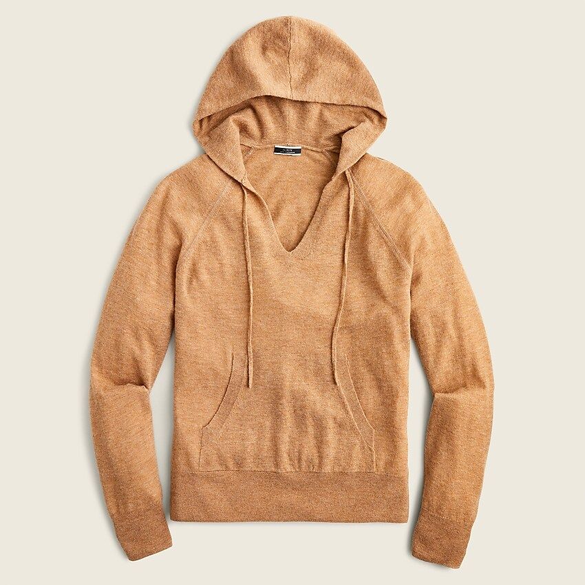 Hoodie in featherweight cashmere | J.Crew US