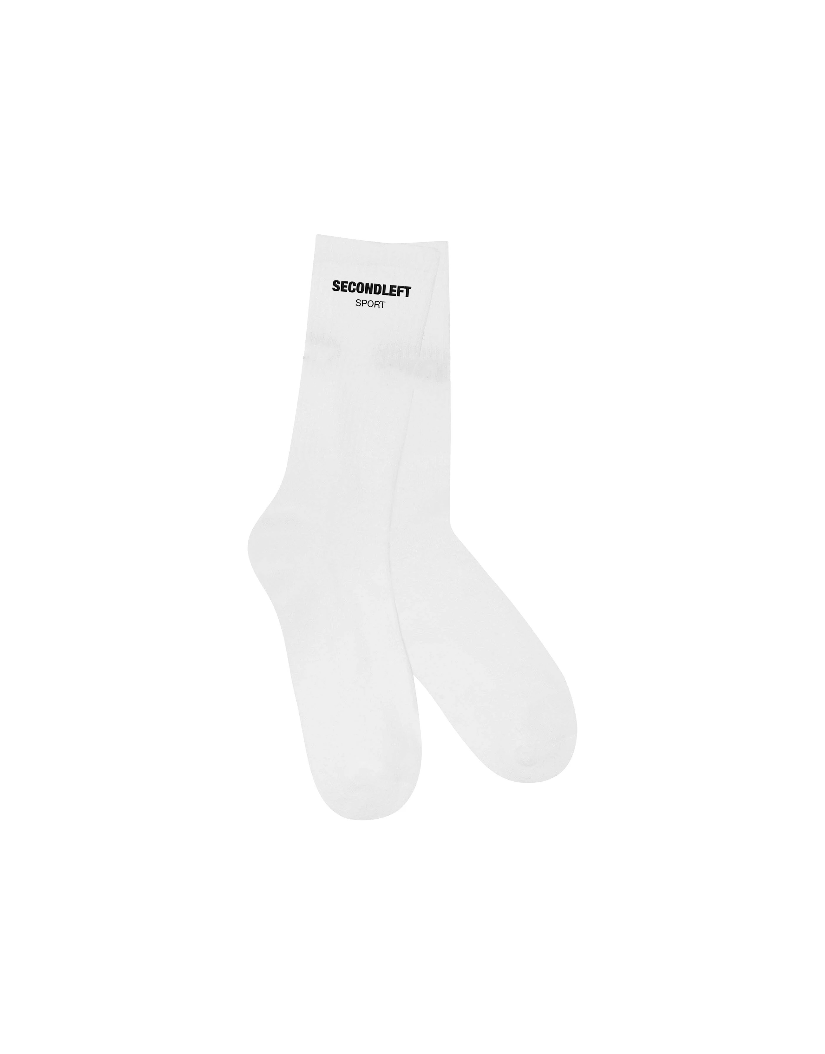 Crew Socks - White | SECONDLEFT