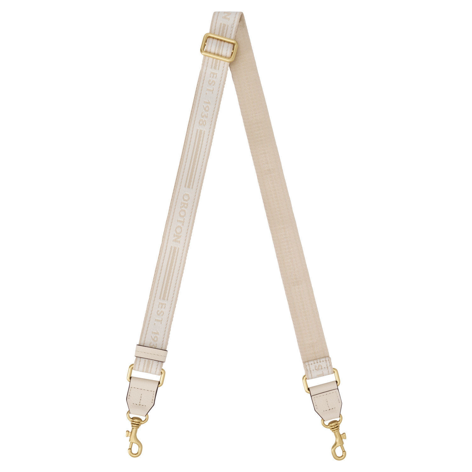 Heather Narrow Webbing Strap CREAM/MILK | Oroton