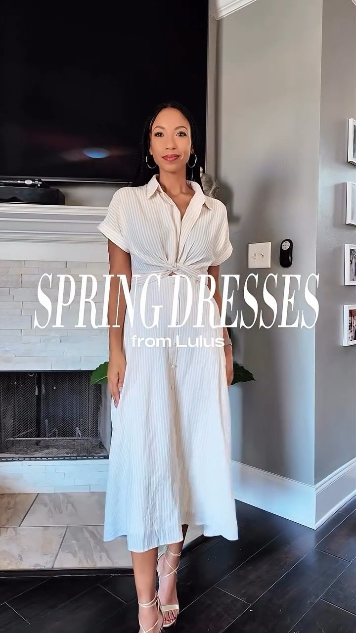 Spring is near 🌸 lets try on some new dresses from @lulus 💕

I’m ready for the lunches, brunches, teas, and happy hours as we Spring Forward (get it) to brighter days! 

Which style is your favorite? 

All three are linked on my #LTK and stories! Get 20% off with code WOMANSDAY 🩷

#beingjustmelody #lulusambassador #springdresses #lovelulu