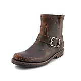 Frye Women's Veronica Bootie Ankle Boot, Black Full Grain Brush Off Leather, 6.5 | Amazon (US)