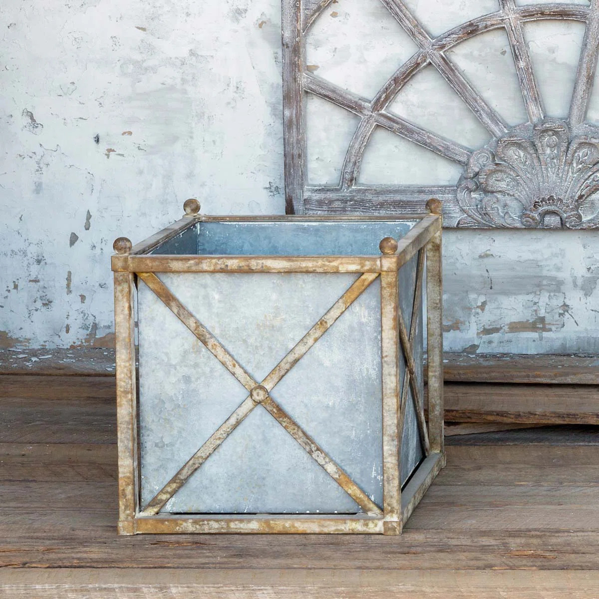 Metal Pot Planter | Wayfair North America